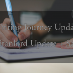 Writing Journey Update